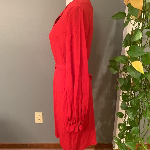 Diane Von Furstenberg Dress~Harvest Red~4 - Picture 5 of 8